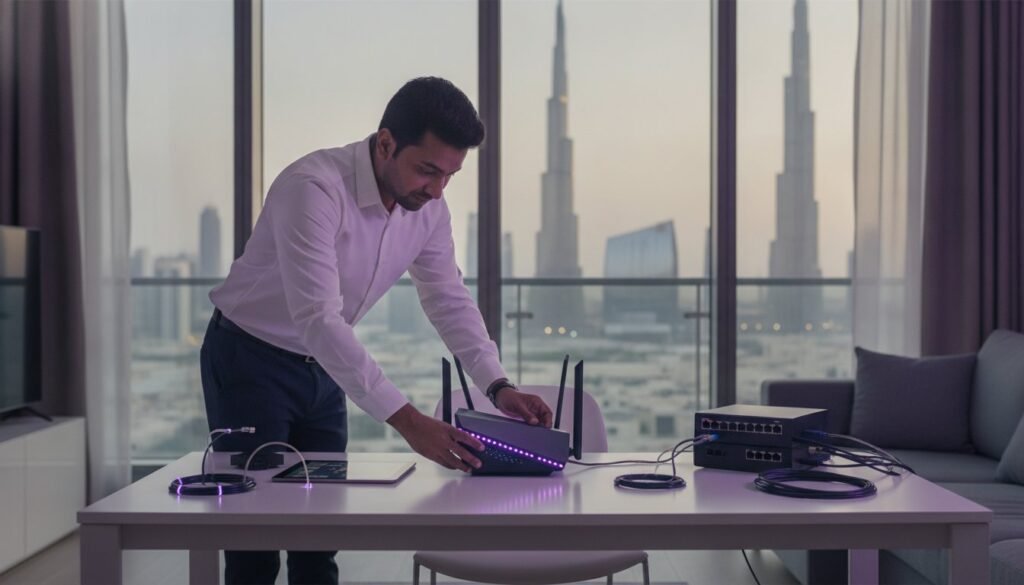 Etisalat Router Setup Guide for Dubai Residents