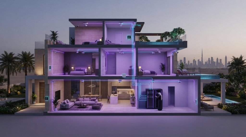 Complete Villa Networking: A Case Study in Seamless Digital Integration for Dubai Homes