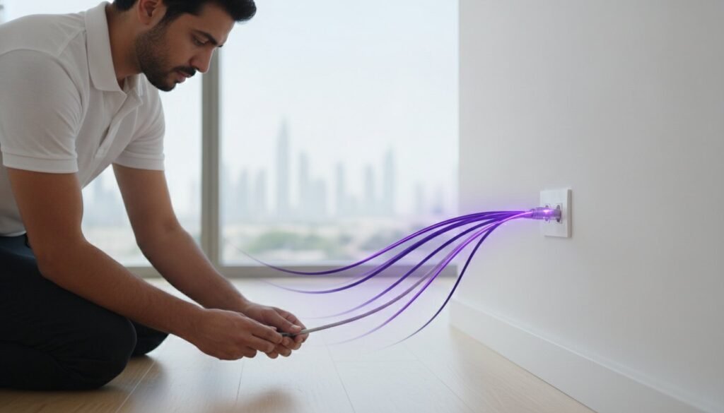 Ethernet Cable Installation UAE: The Ultimate 2026 High-Speed Guide