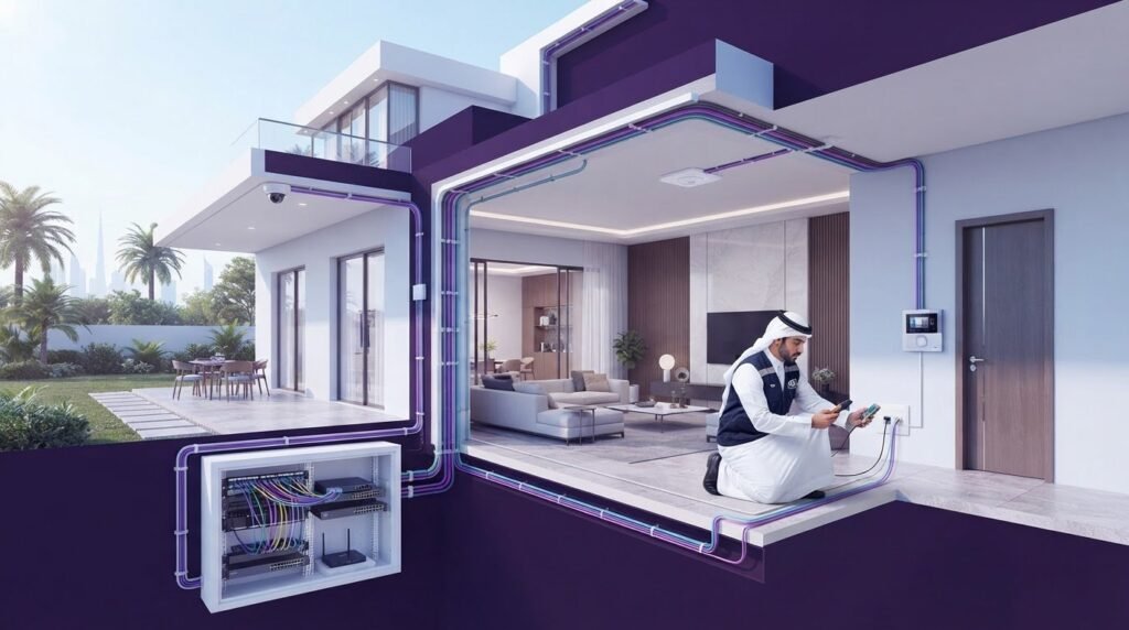 Low Voltage Cabling Contractor for Dubai Villas and Costs