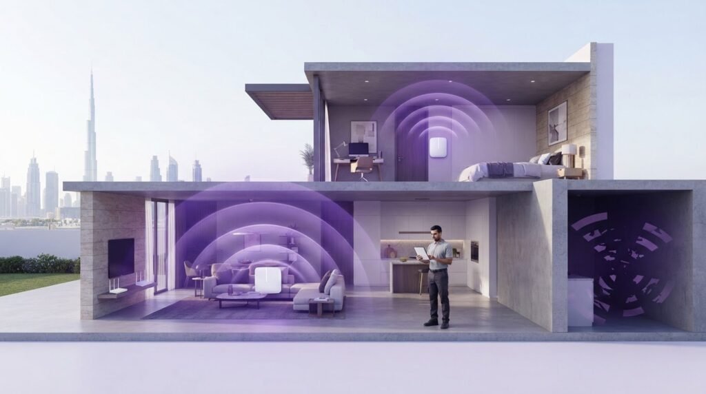 Residential Network Support in Dubai for WiFi Dead Zones
