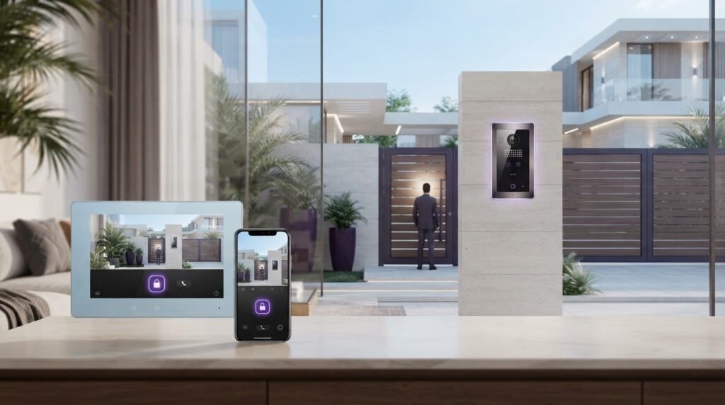 Villa Gate Video Intercom Options for Dubai Homes
